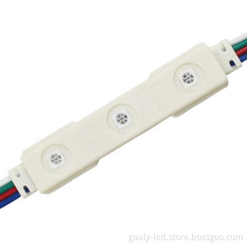 LED Modules SMD5050 3LEDS RGB Color Waterproof 12VDC